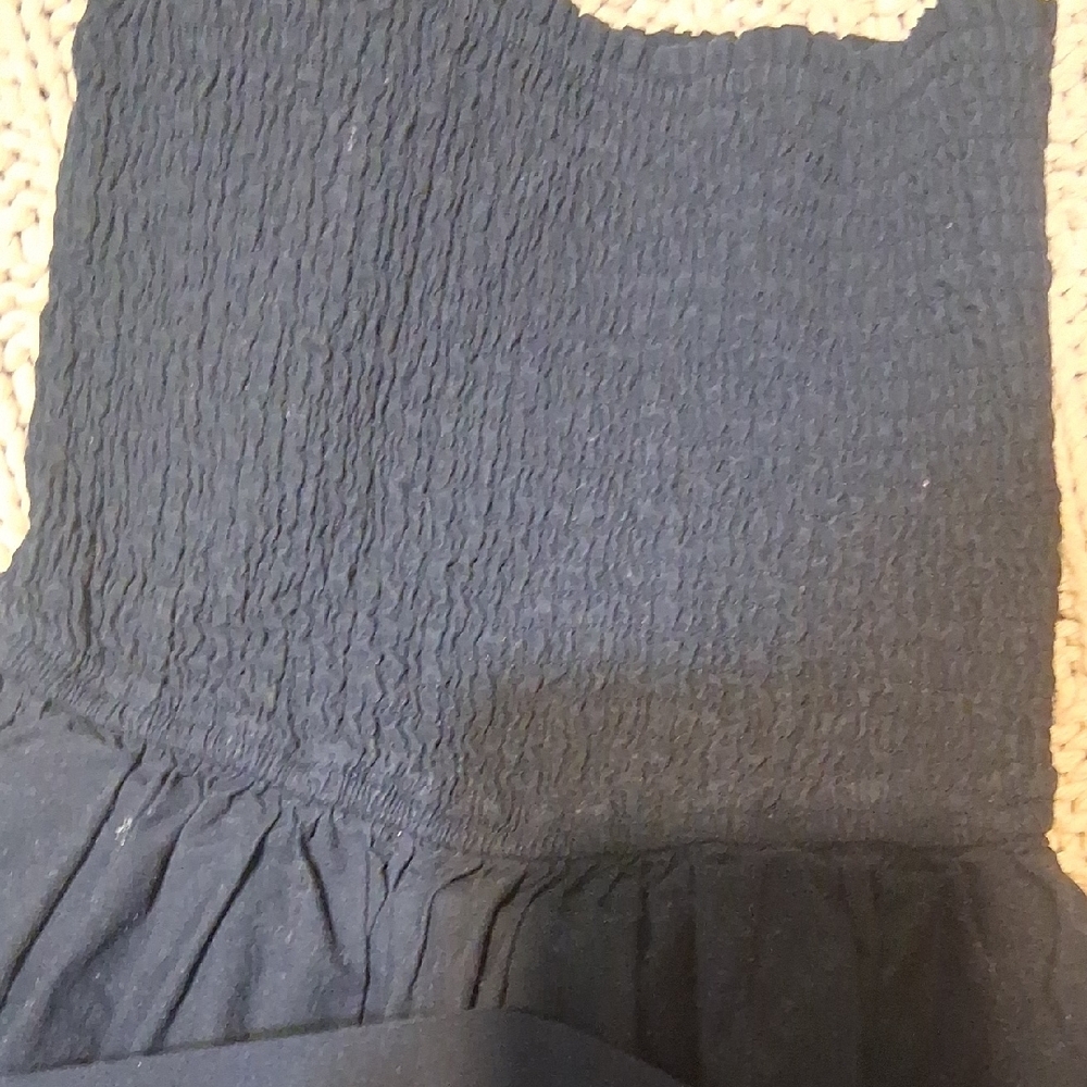 Hollister Strapless Navy Dress - Picture 4 of 4
